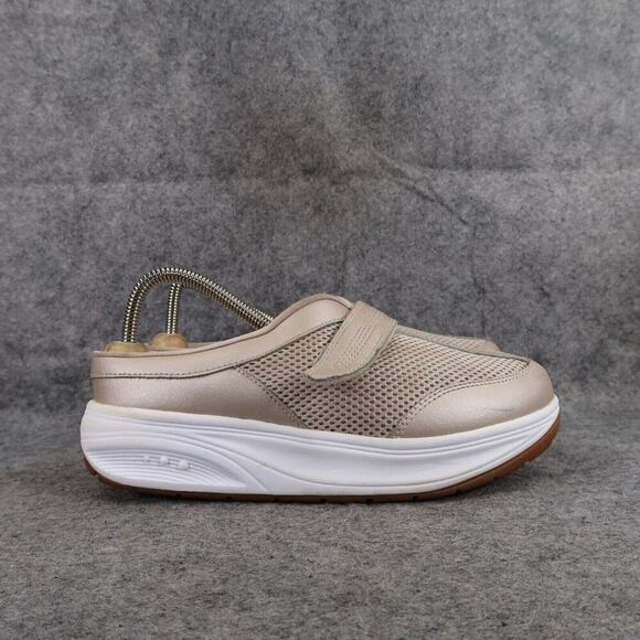 Easy Spirit Shoes Womens 8.5 Clog Slip On Comfort Walking Gellas Leather Casual - Picture 2 of 12